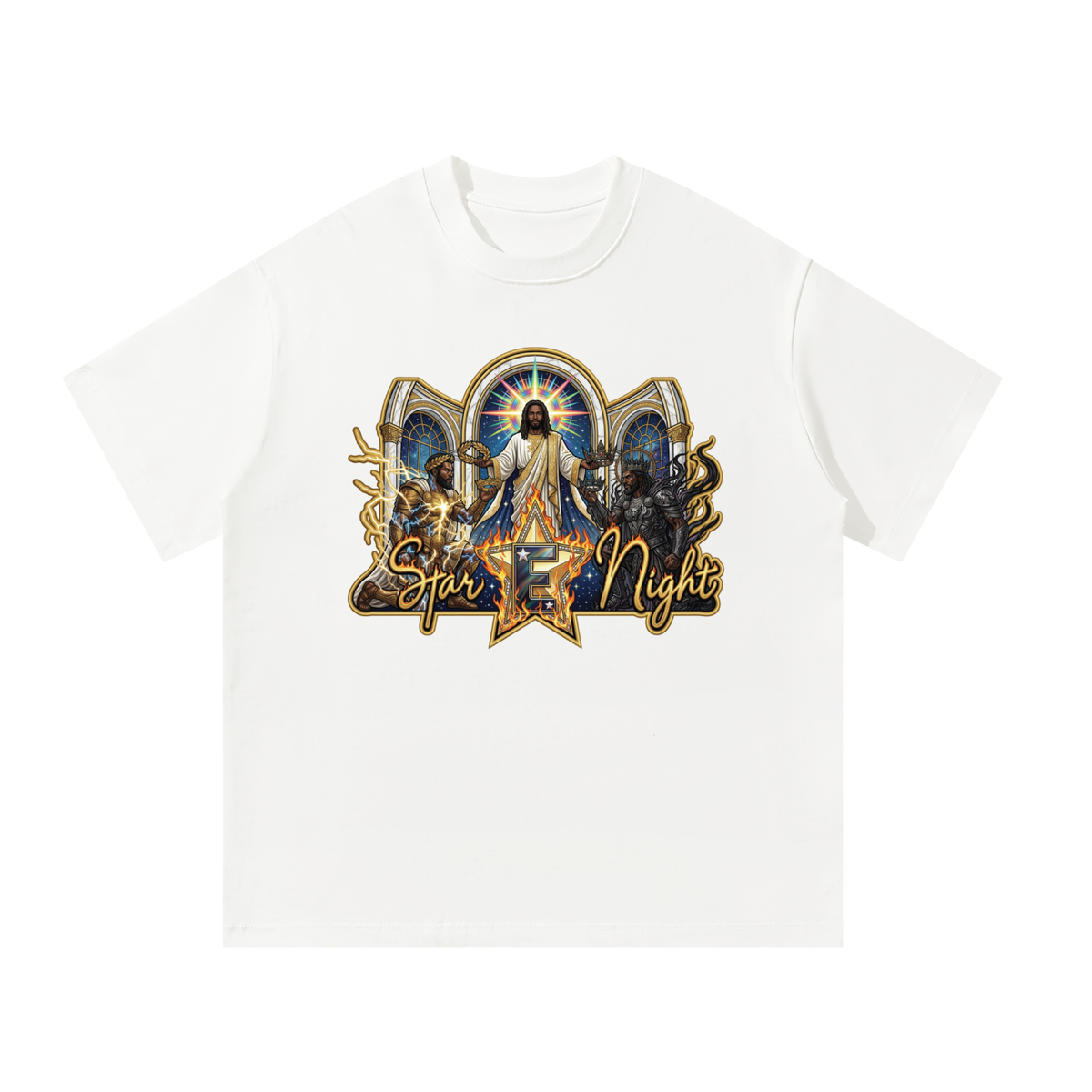 Jesus Crowns Us Oversized T-Shirt