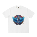 Zeus's Might Heavyweight Vintage Washed Frayed T-Shirt