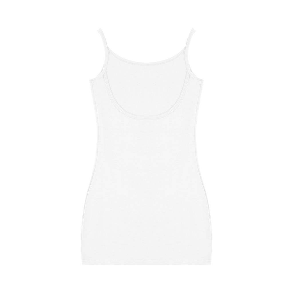 We Do This Women's Solid Tight Sleeveless Dress
