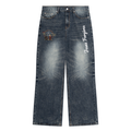 Jesus Forgives Men's Vintage Wash Denim Jeans