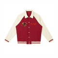 Apollo's Star Contrast Raglan Sleeve Baseball Jacket