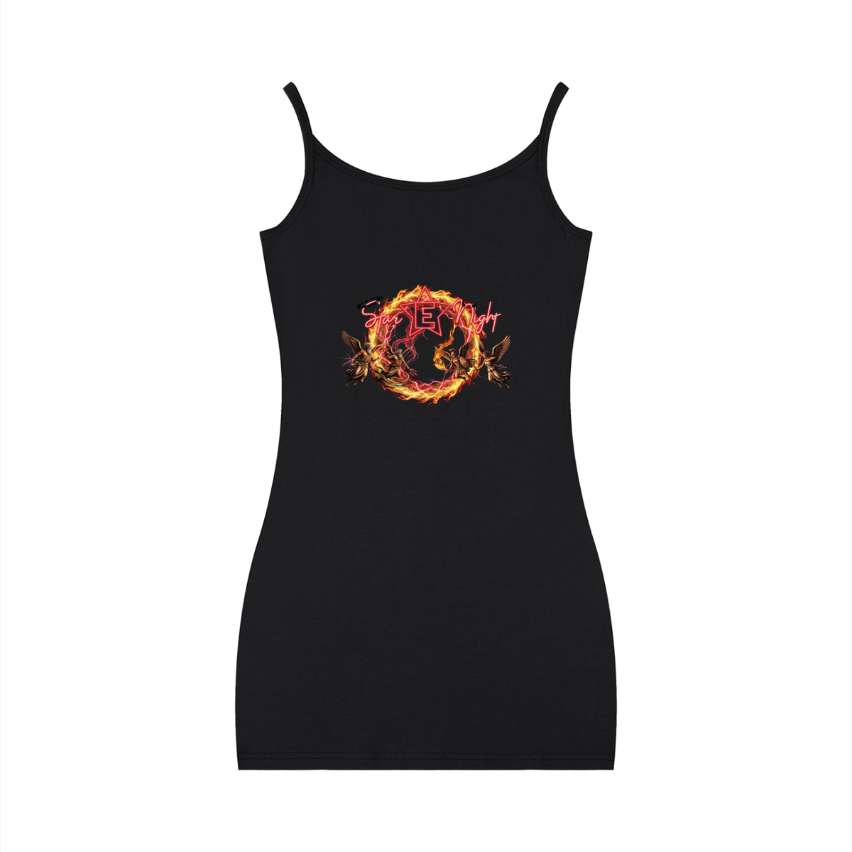 We Do This Women's Solid Tight Sleeveless Dress
