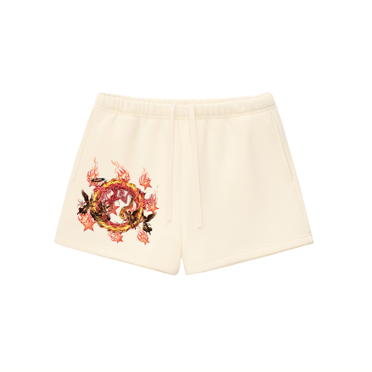 We Do This Essential Fleece Drawstring Sweatshorts