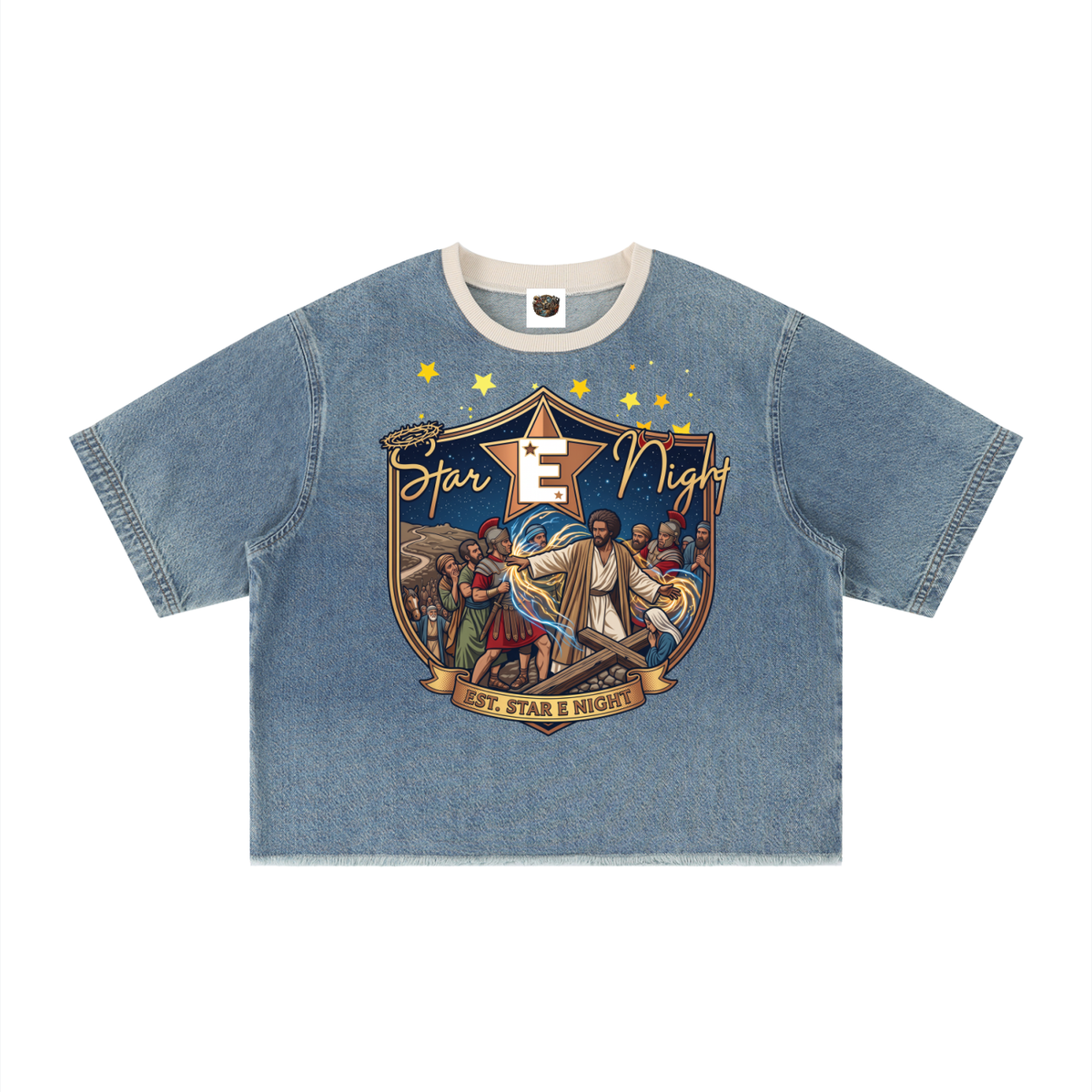 Hero Jesus Denim Shirt