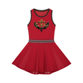 Hades Fire Women's Color Block A-Line Sleeveless Dress