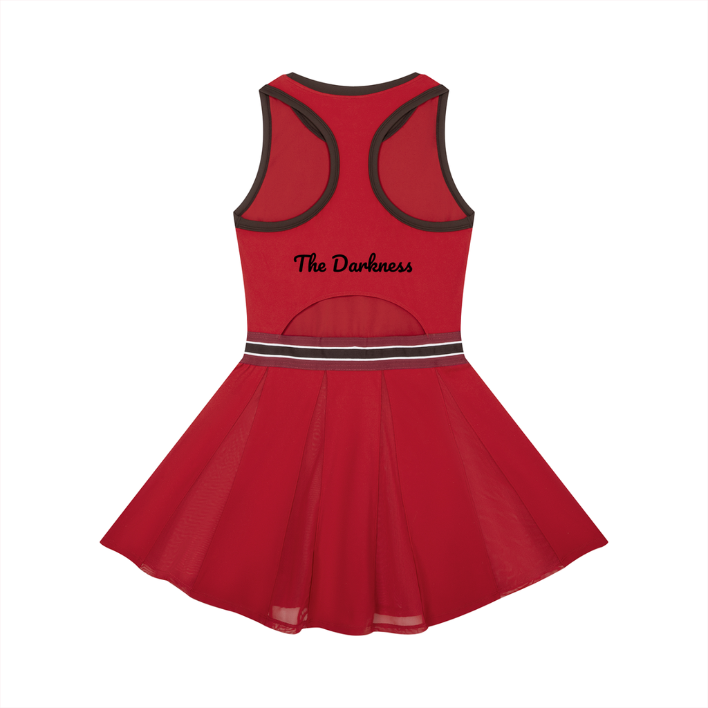 Hades Fire Women's Color Block A-Line Sleeveless Dress