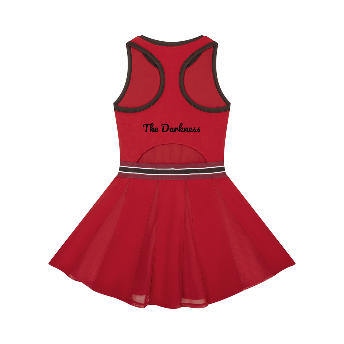Hades Fire Women's Color Block A-Line Sleeveless Dress
