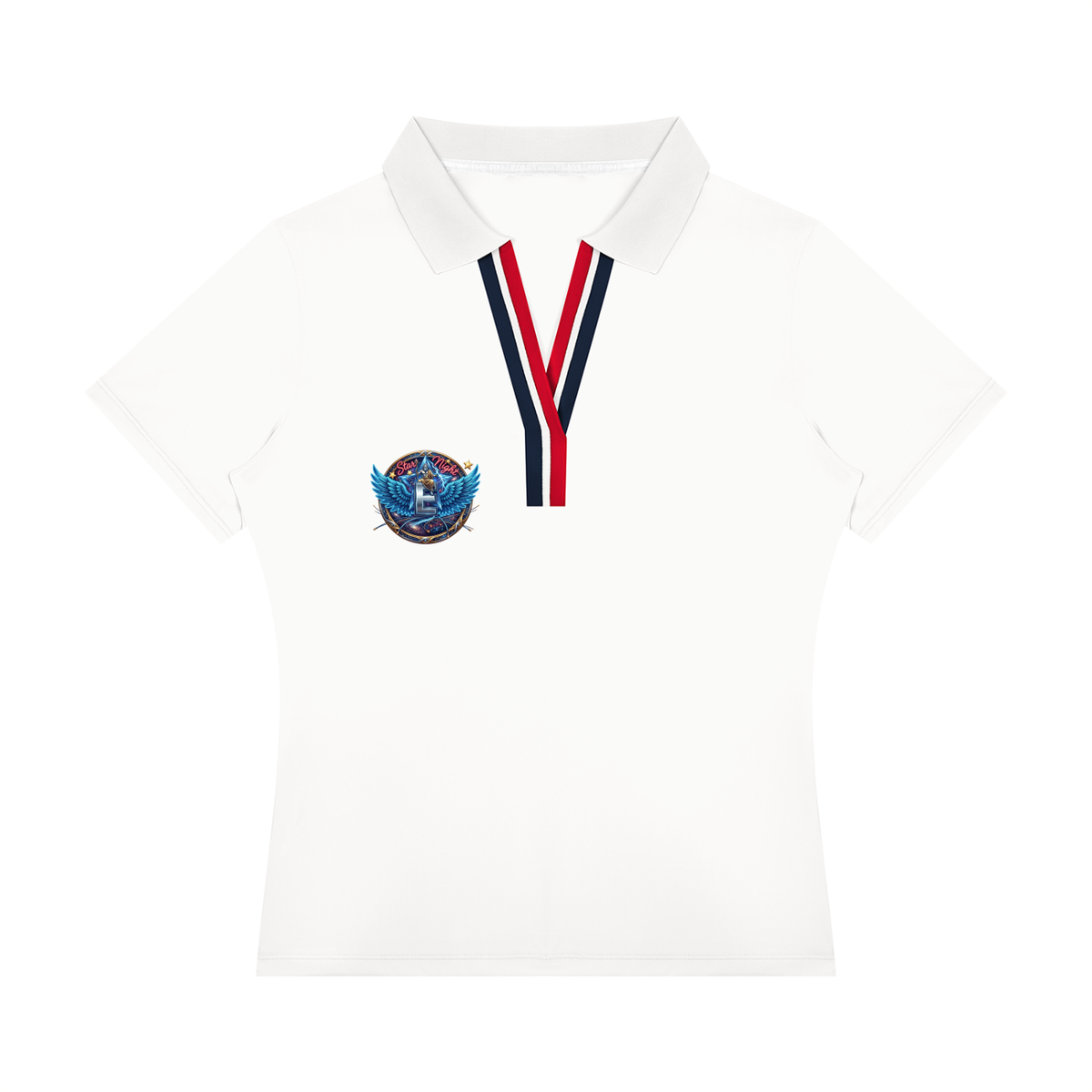 Zeus's Might Women’s Color Block Polo Shirt