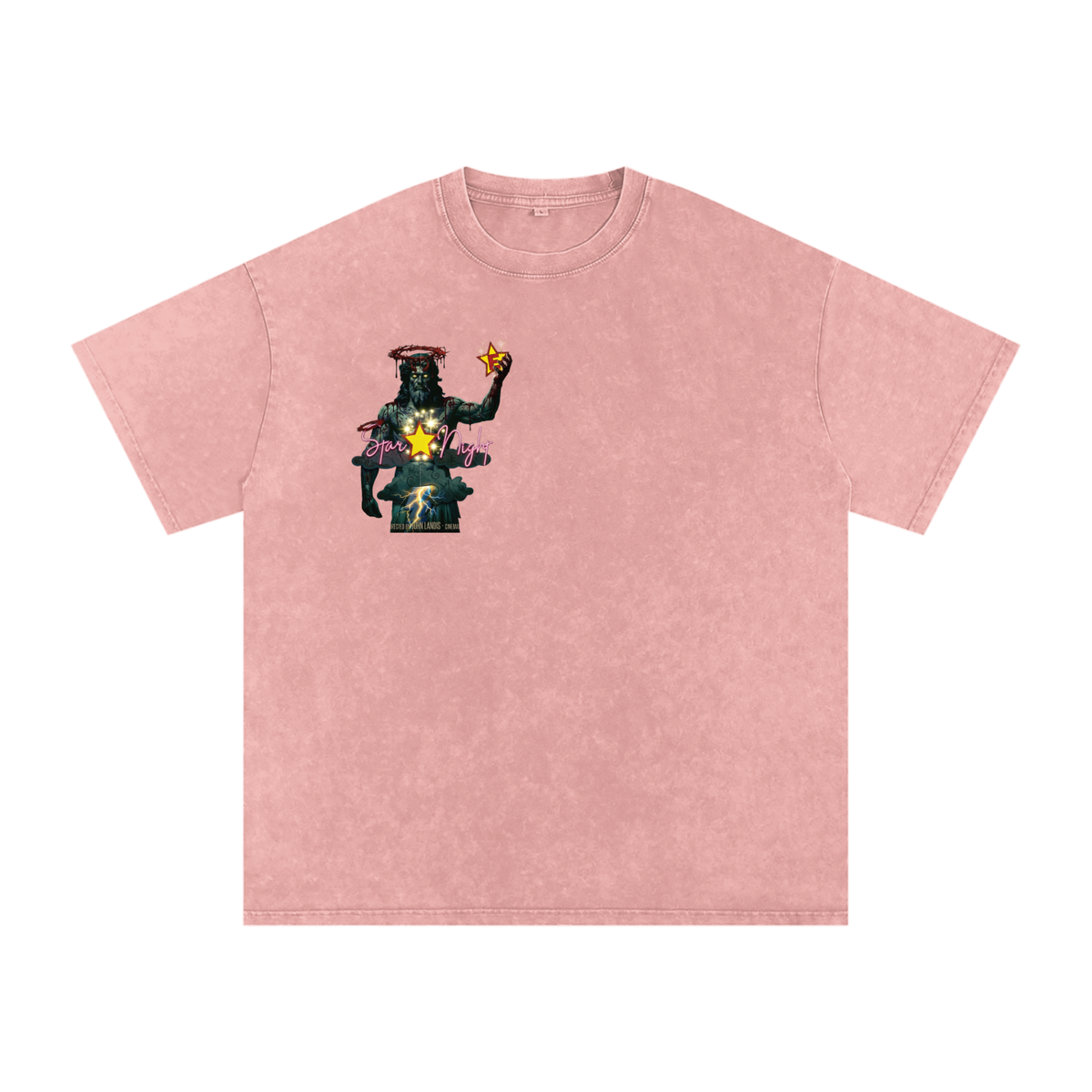 Zeus's Star Snow Washed Oversized T-Shirt