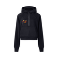 Apollos Star Cropped Half-Zip Hoodie