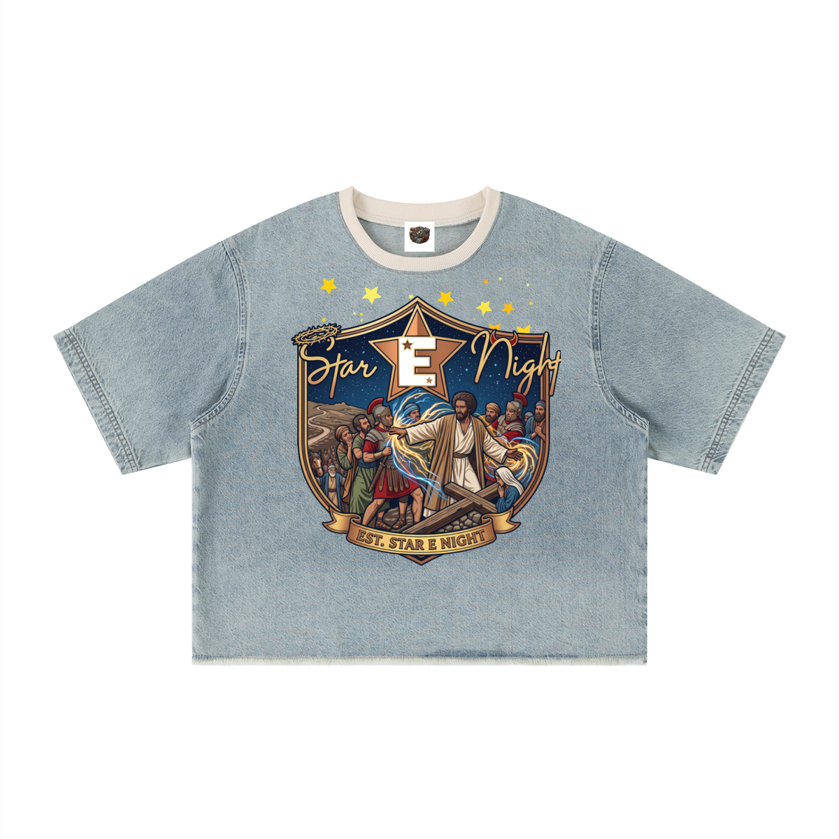 Hero Jesus Denim Shirt