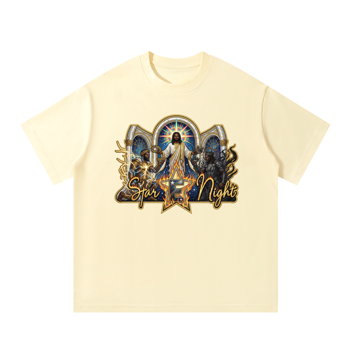 Jesus Crowns Us Oversized T-Shirt