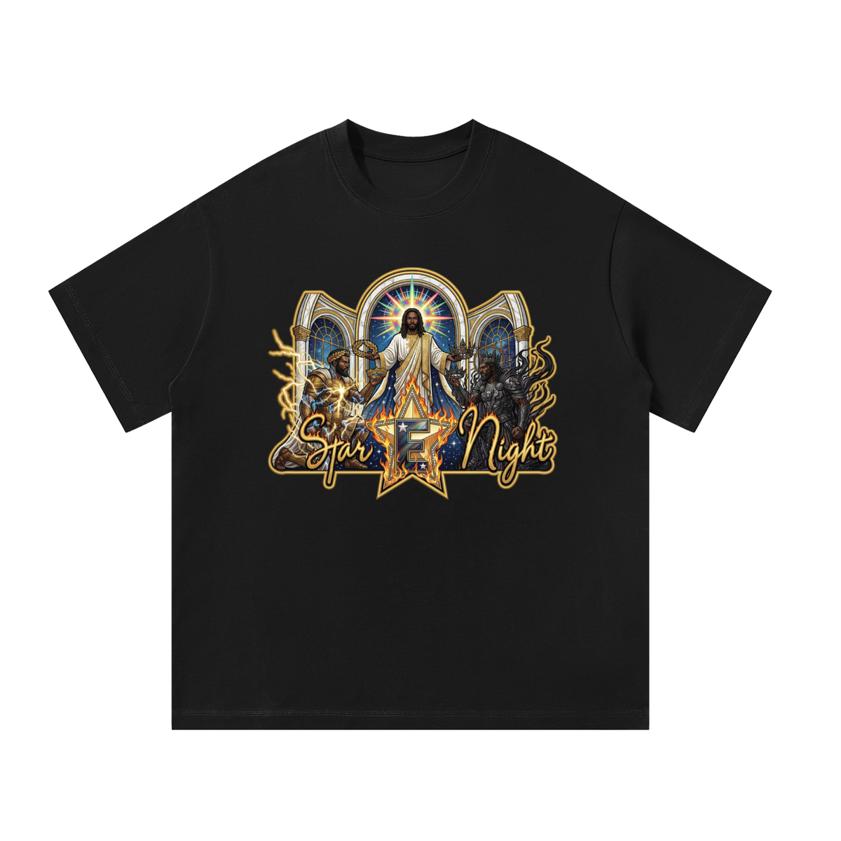 Jesus Crowns Us Oversized T-Shirt