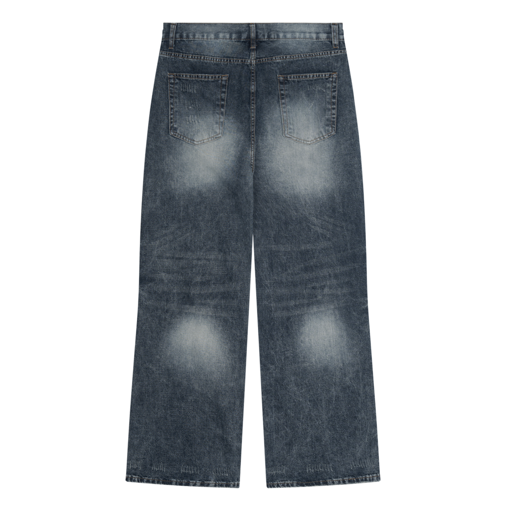 Jesus Forgives Men's Vintage Wash Denim Jeans