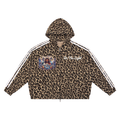 The Power of Christ Unisex Leopard Full Zip Hoodie
