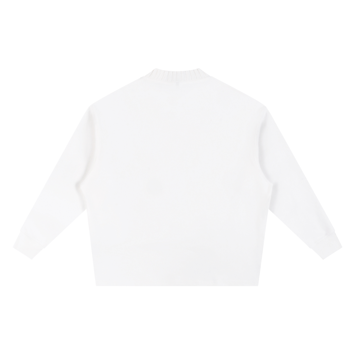 Zeus Have Mercy Knitted Round Neck Oversize Sweatshirt