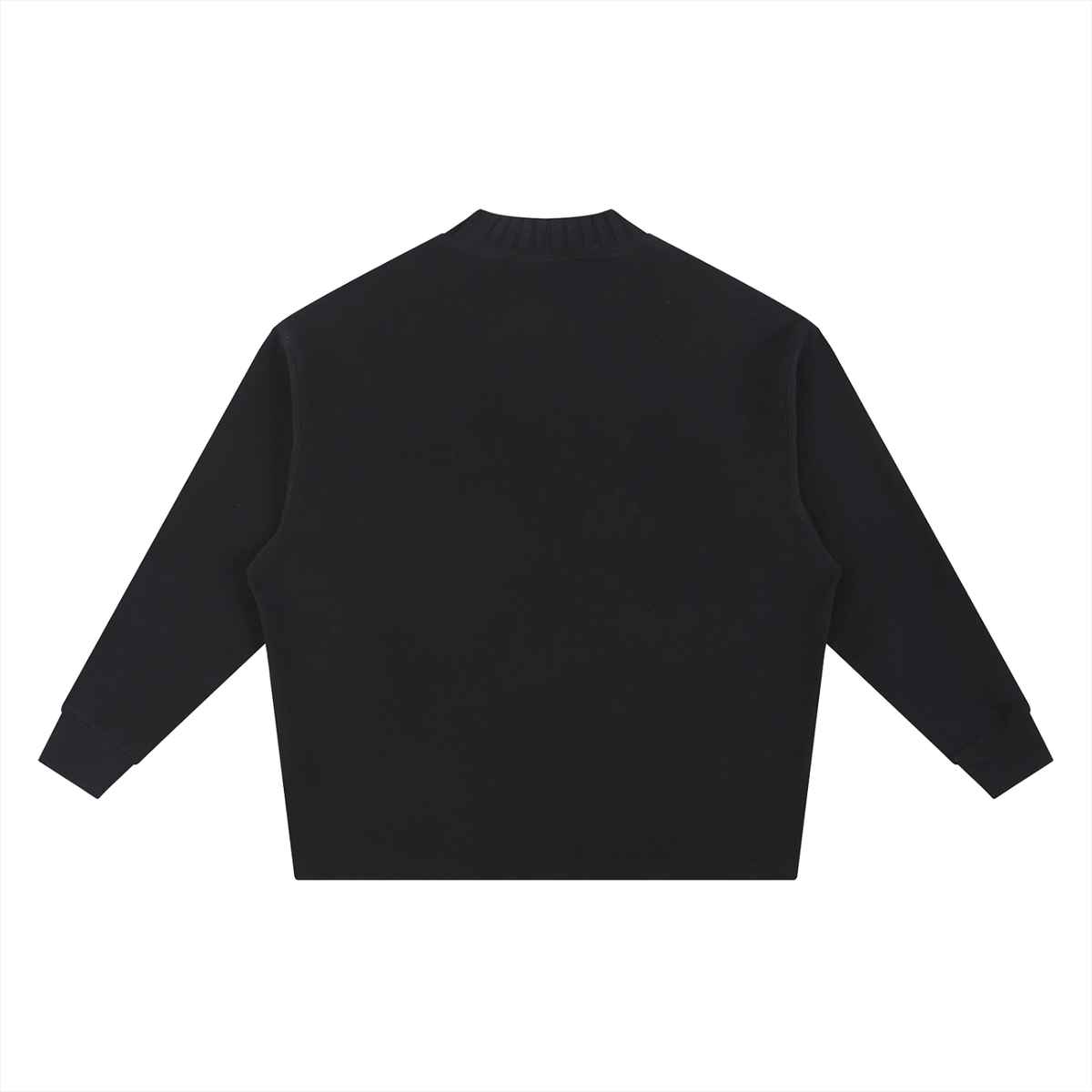 Zeus Have Mercy Knitted Round Neck Oversize Sweatshirt