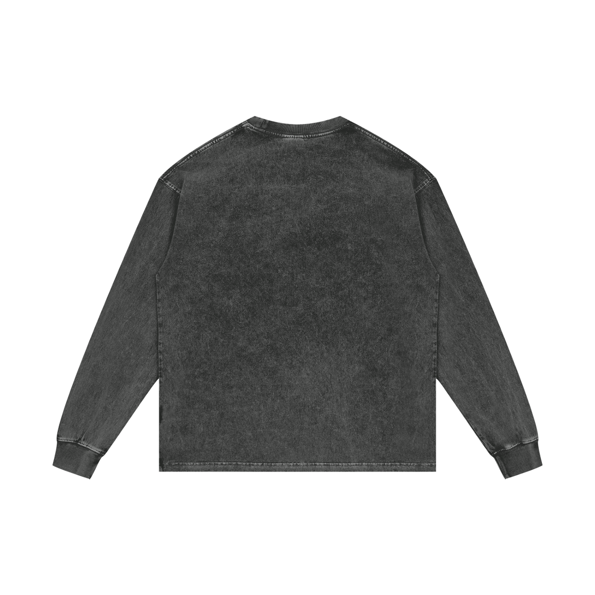 Apollos Star Acid Wash Oversize Long Sleeve T-Shirt