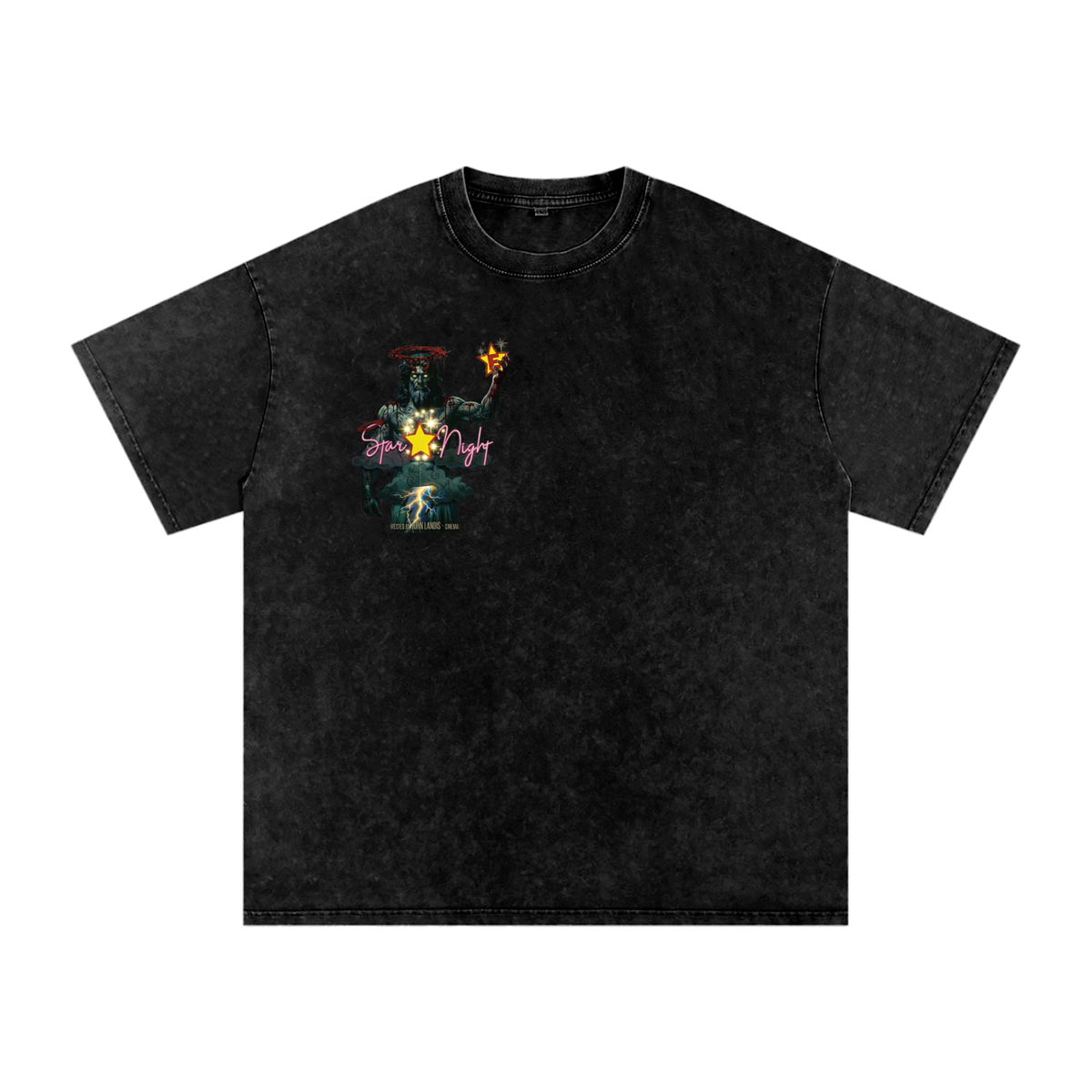 Zeus's Star Snow Washed Oversized T-Shirt