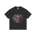 Hades vs Zeus Vintage Washed Oversized Cotton T-Shirt