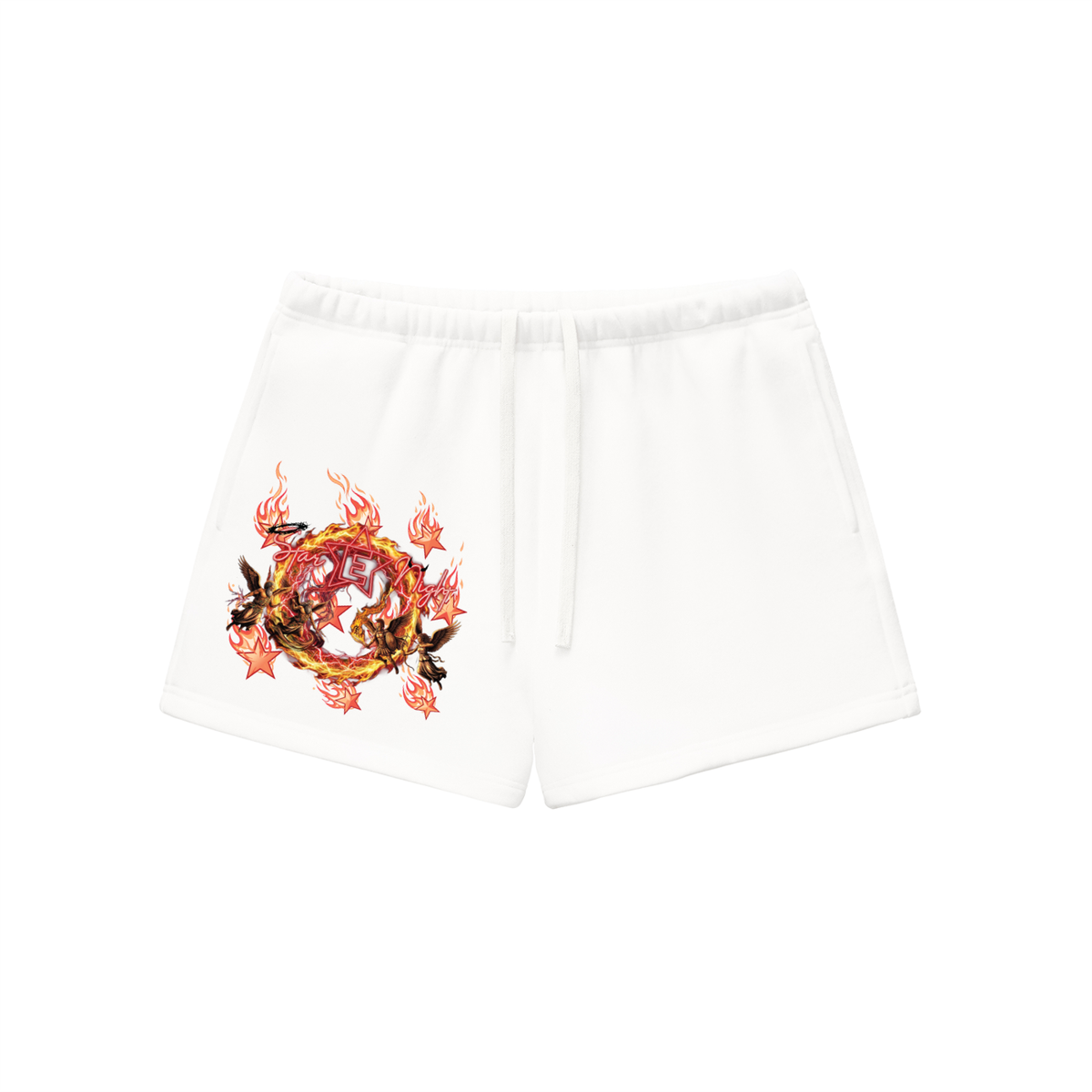 We Do This Essential Fleece Drawstring Sweatshorts