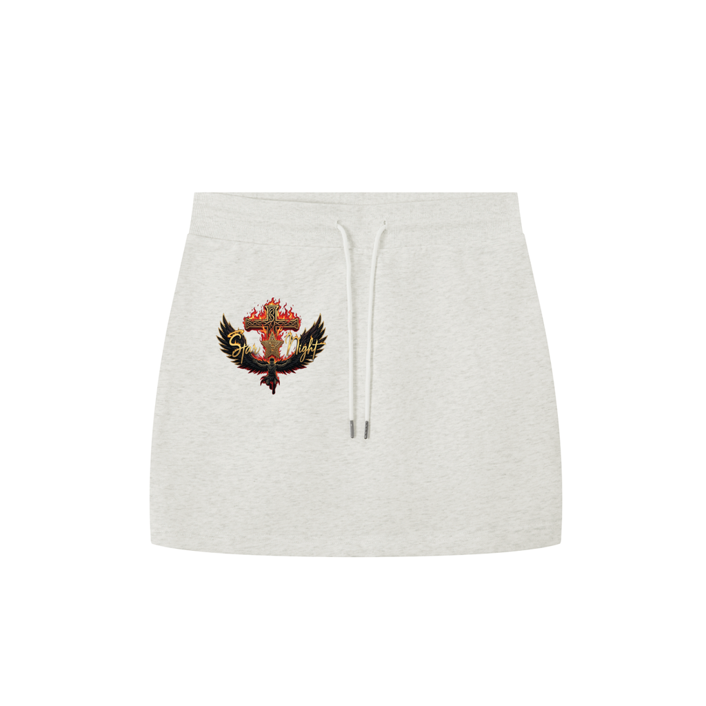 Hades Fire Essential Drawstring Skirt